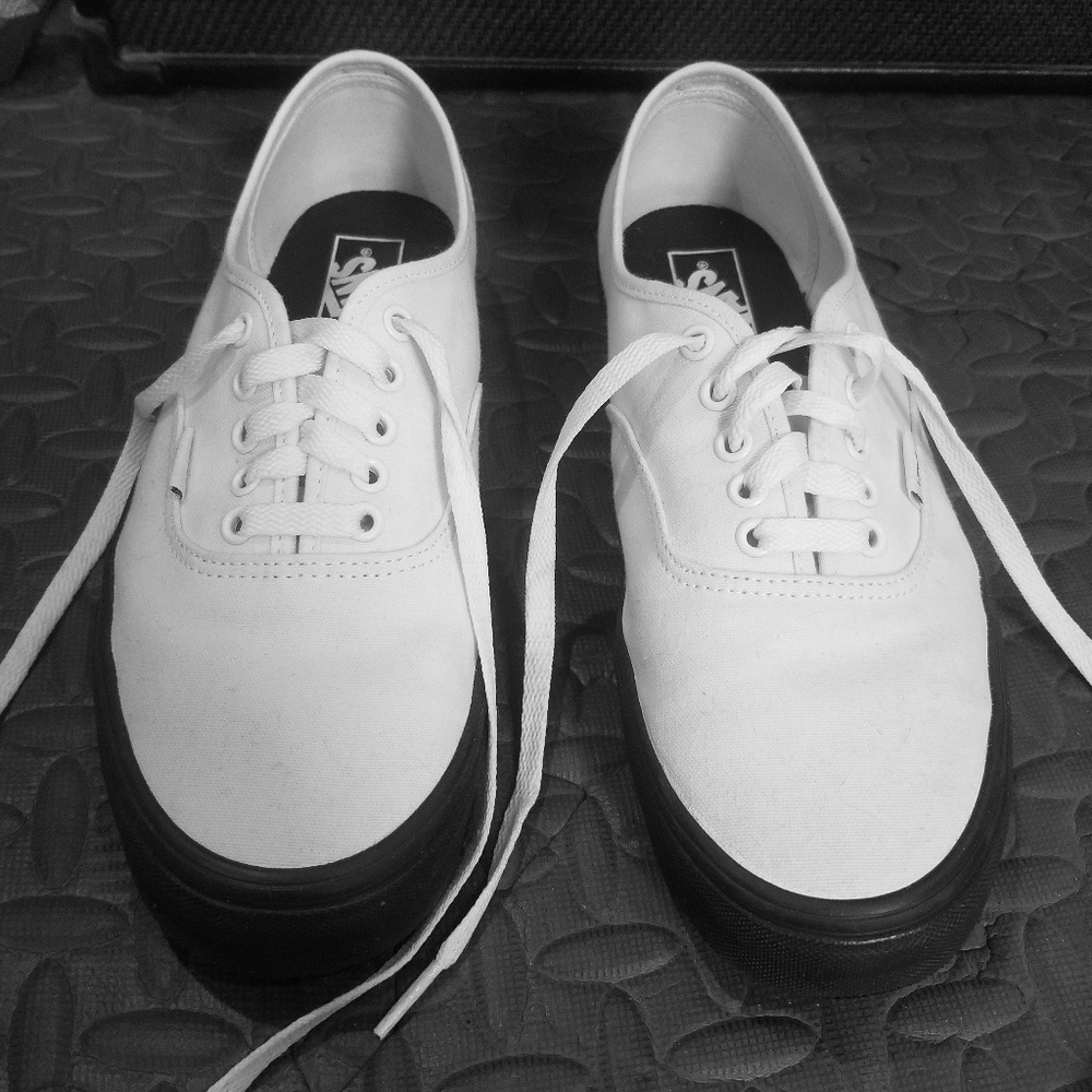 Black and White Vans